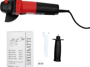 Шлифмашина угловая FELISATTI FT8213 (1200ВТ, 125диск, прорезиненый кабель)