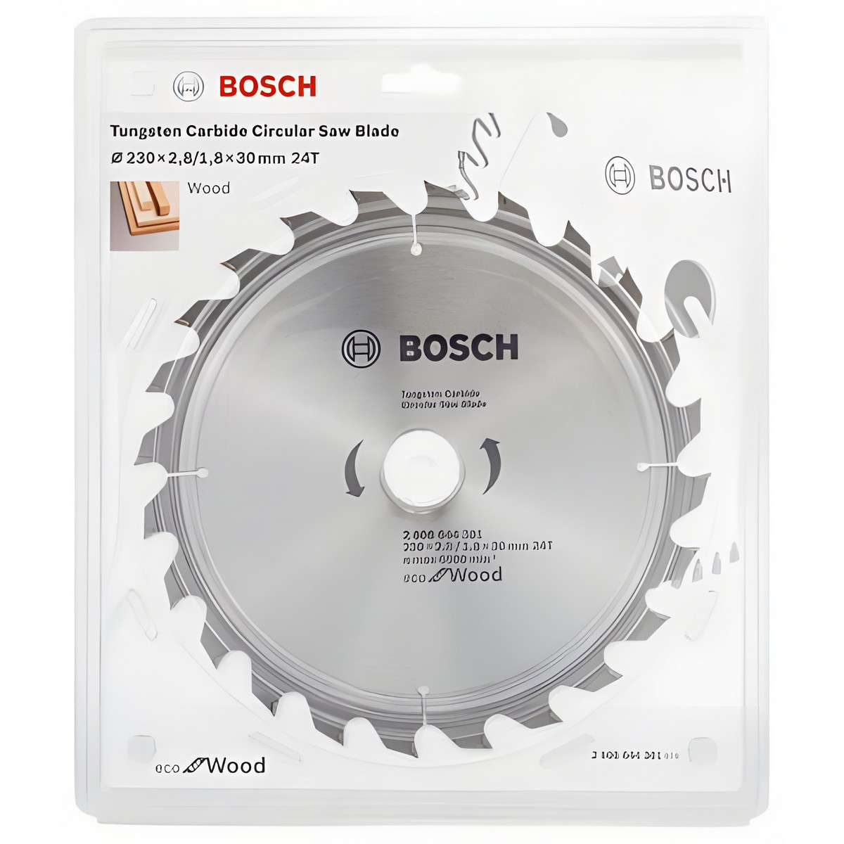 Диск пильный 230 х 30 мм 24T ECO for Wood BOSCH 2608644381