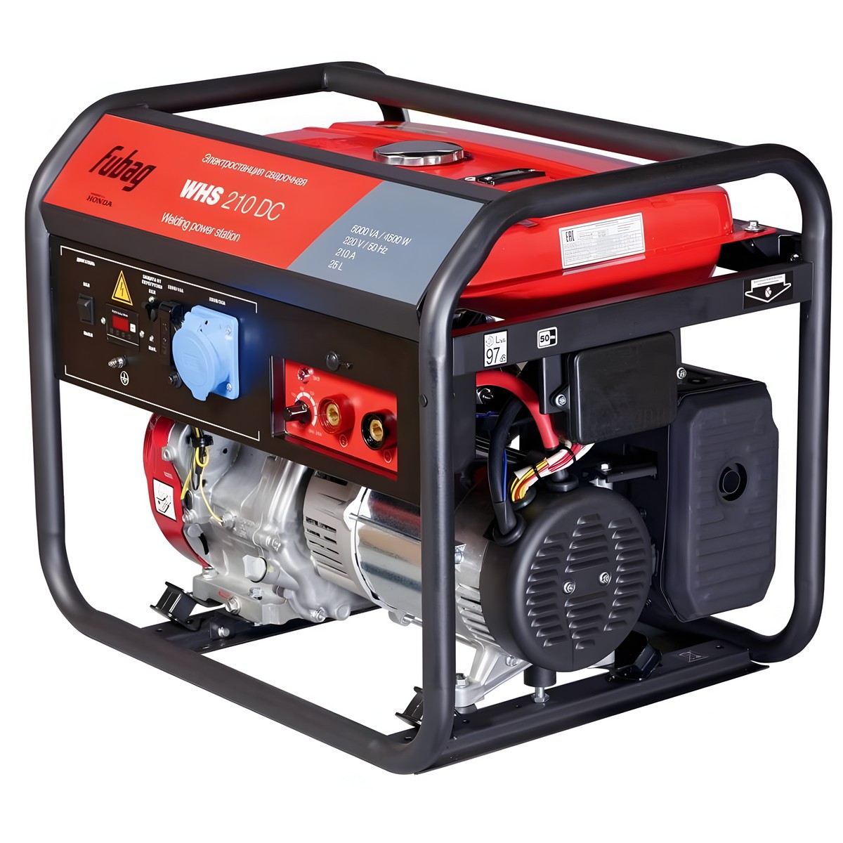 Электростанция бензиновая сварочная FUBAG WHS 210 DC 838240