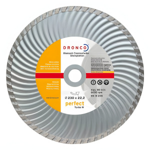 Диск алмазный 180 х 22.2 мм (универсальный) Turbo W DRONCO 4180385
