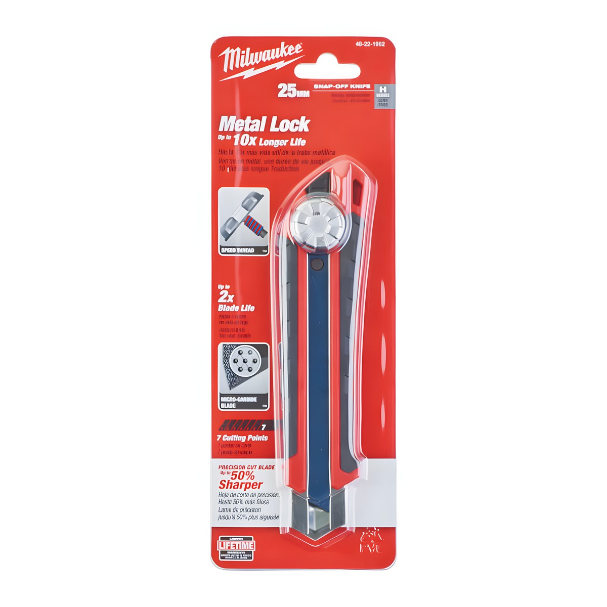 Нож для картона 25 мм MILWAUKEE 48221962