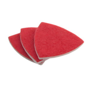 Набор шлифлистов 93 мм (3 шт., абразивный войлок) ПРАКТИКА 240-485