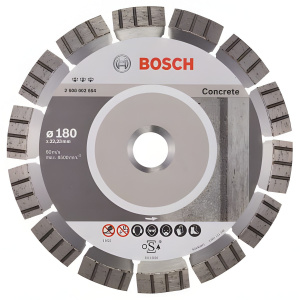 Диск алмазный 180 х 22.2 мм Best for Concrete BOSCH 2608602654