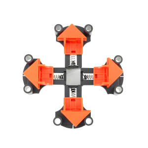 Набор 4-х зажимов для соединения под углом (60* , 90* и 120*). Пластик CLM-003