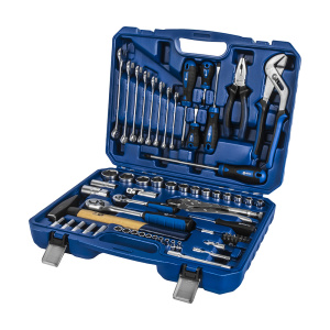 Набор инструмента, универсальный (72 предм., 1/2'', 1/4'', кейс) КОБАЛЬТ 919-623