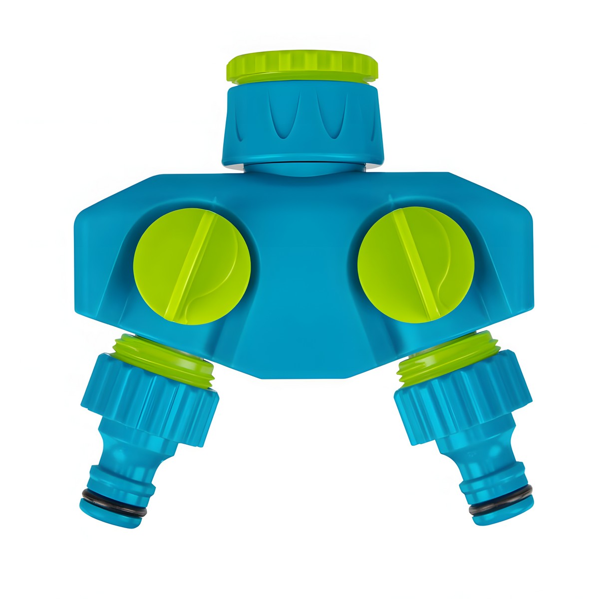 Разветвитель двухканальный с внутренней резьбой 3/4''-1'' PALISAD Luxe 65786