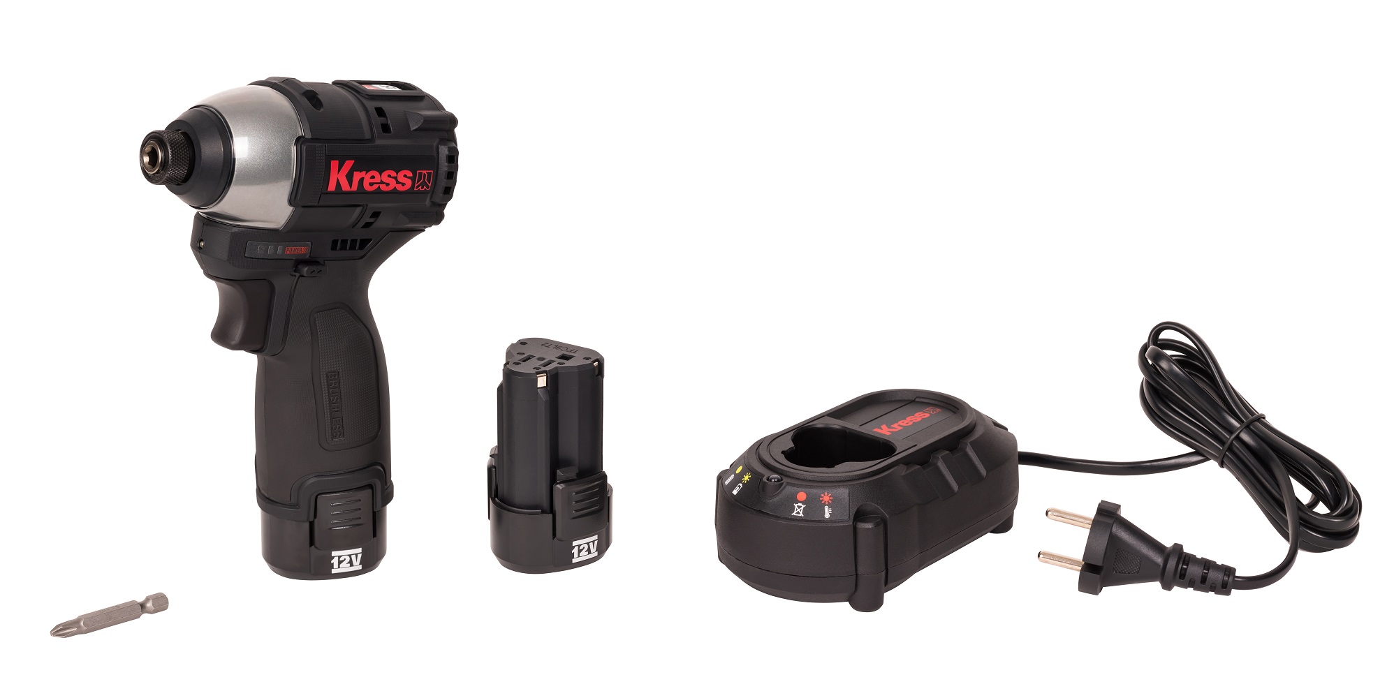 Винтоверт ударный аккумуляторный KRESS KU203.1