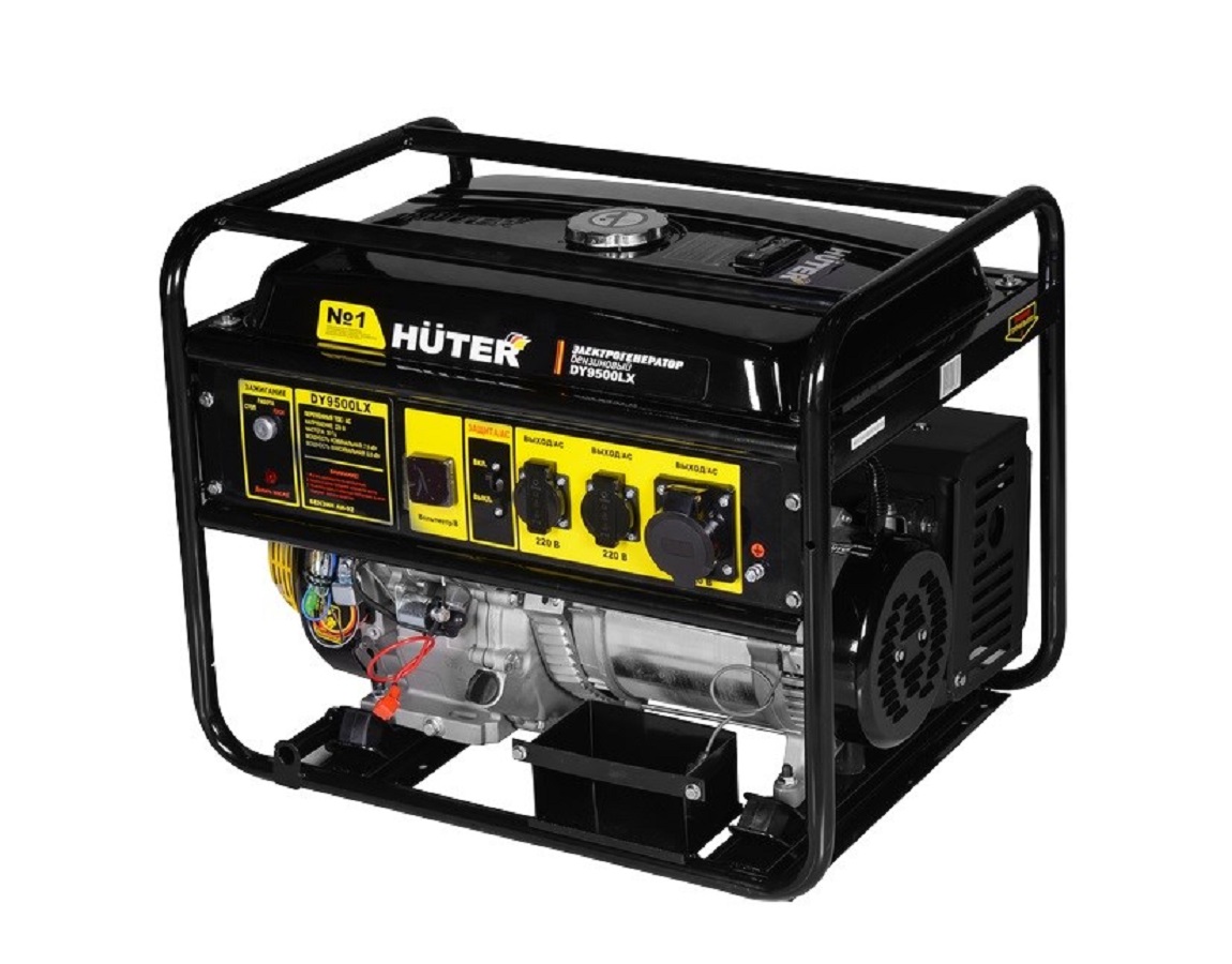 Генератор бензиновый HUTER DY9500LX