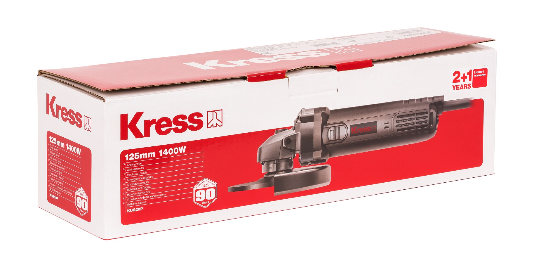 Шлифмашина угловая KRESS KUS20P