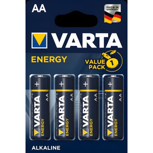 Элемент питания VARTA ENERGY AA 4*BL (1 шт.) УТ000003090