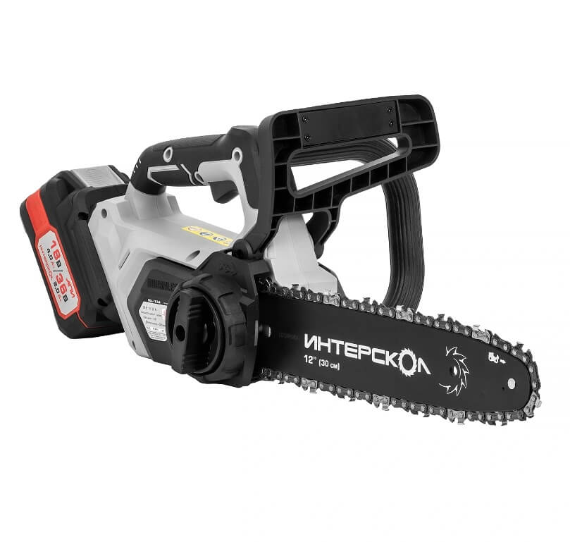 Пила цепная аккумуляторная ИНТЕРСКОЛ ПЦА-12/36В АПИ