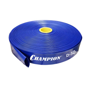 Рукав напорный 50 мм х 100 м (3 Бар, ПВХ) CHAMPION C2550