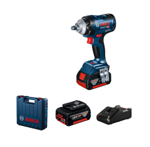 Гайковерт аккумуляторный ударный BOSCH GDS 18V-400 06019K00F0