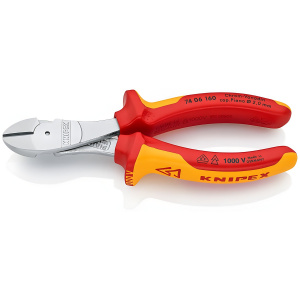 Бокорезы силовые 160 мм VDE KNIPEX KN-7406160