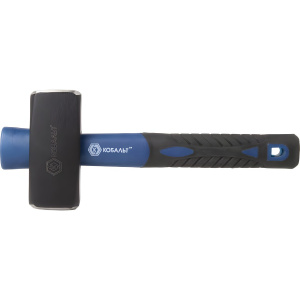 Кувалда 1000 г. (фиберглассовая ручка обратного типа) КОБАЛЬТ 240-973