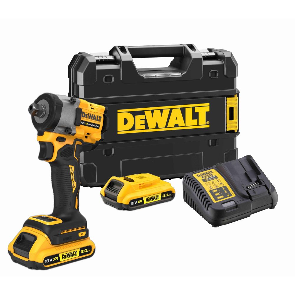 Гайковерт аккумуляторный ударный DEWALT DCF922D2T