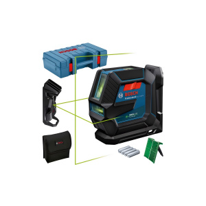 Нивелир лазерный BOSCH GLL 2-15 G + LB 10 + клипса + кейс 0601063W02