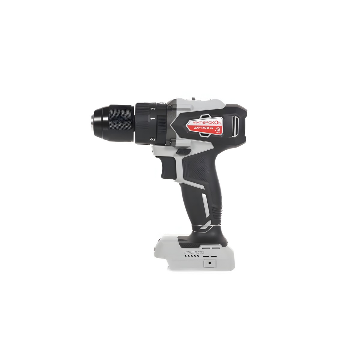 Дрель-шуруповерт аккумуляторная ударная ИНТЕРСКОЛ ДАУ-13/36В 50 АПИ (без АКБ и ЗУ)