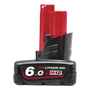 Аккумулятор M12 B6 (12 В, 6,0 Ач) MILWAUKEE 4932451395