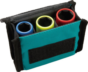 Набор головок ударных автомобильных 1/2'' (3 шт., 17, 19, 21 мм, тканевый чехол) MAKITA E-12354