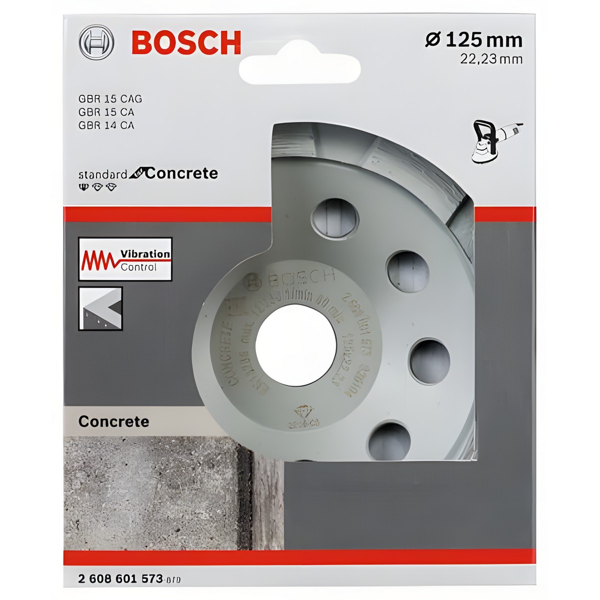 Чашка алмазная 125 мм Standard for Concrete BOSCH 2608601573