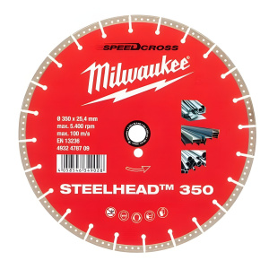 Диск алмазный STEELHEAD 350 мм MILWAUKEE 4932478709