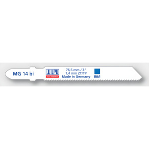 Пилки MG 14 bi (металл, нерж. сталь, 5 шт.) WILPU 0258100005