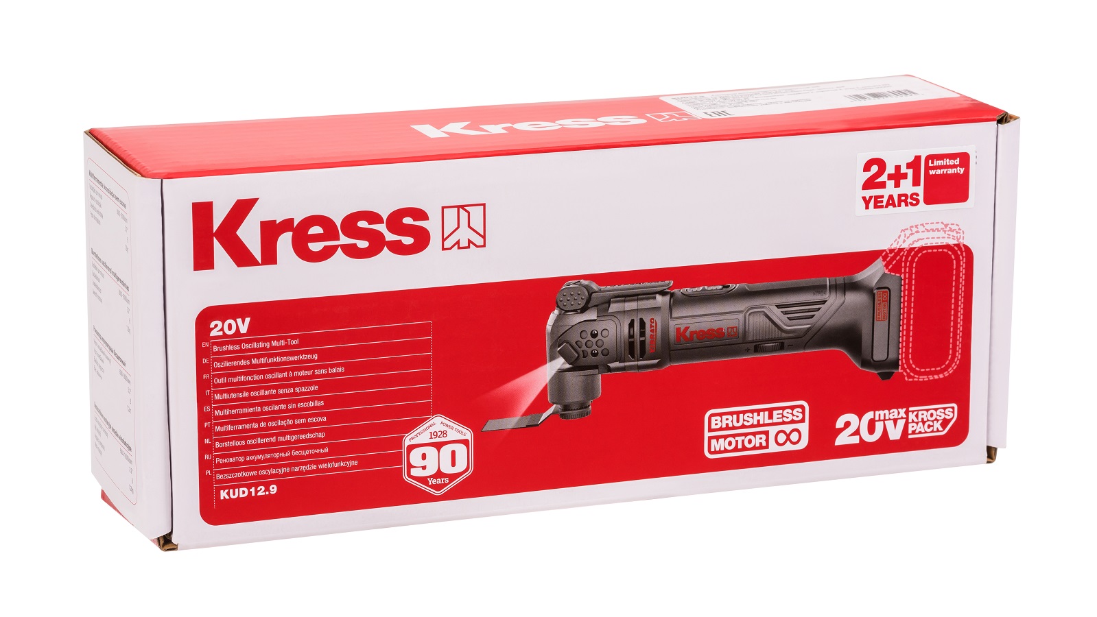 Реноватор аккумуляторный KRESS KUD12.9 (без АКБ и ЗУ)