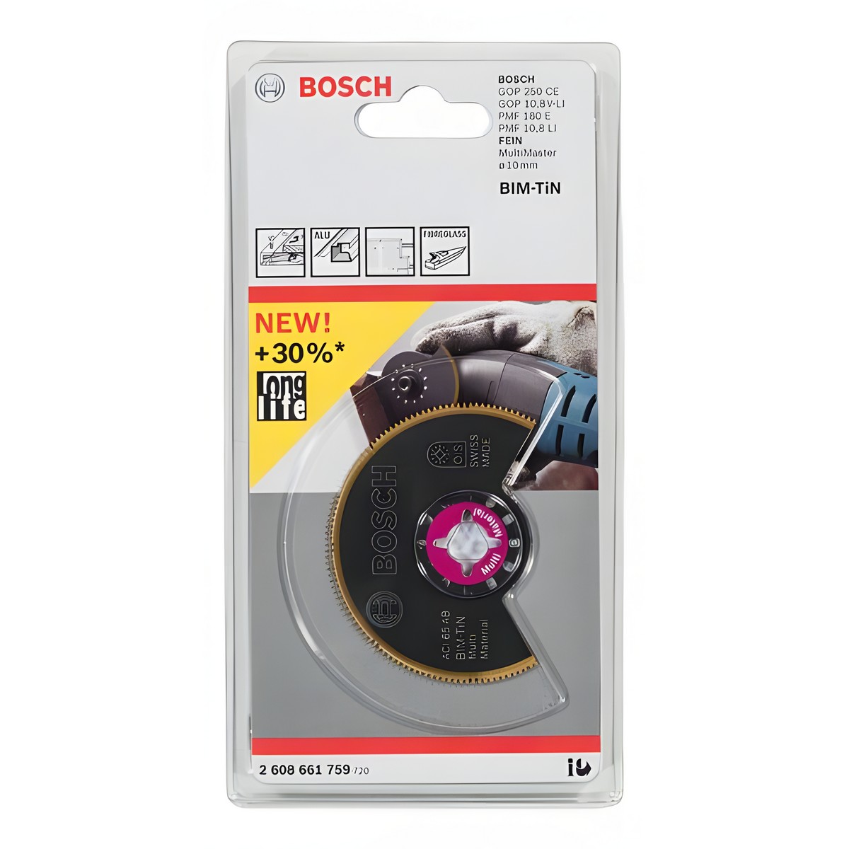 Диск пильный сегментированный BIM-TiN ACI 65 EB Multi Material (1 шт.) BOSCH 2608661759