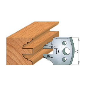 Комплект ножей 40 х 4 мм SP (2 шт.) CMT 690.099