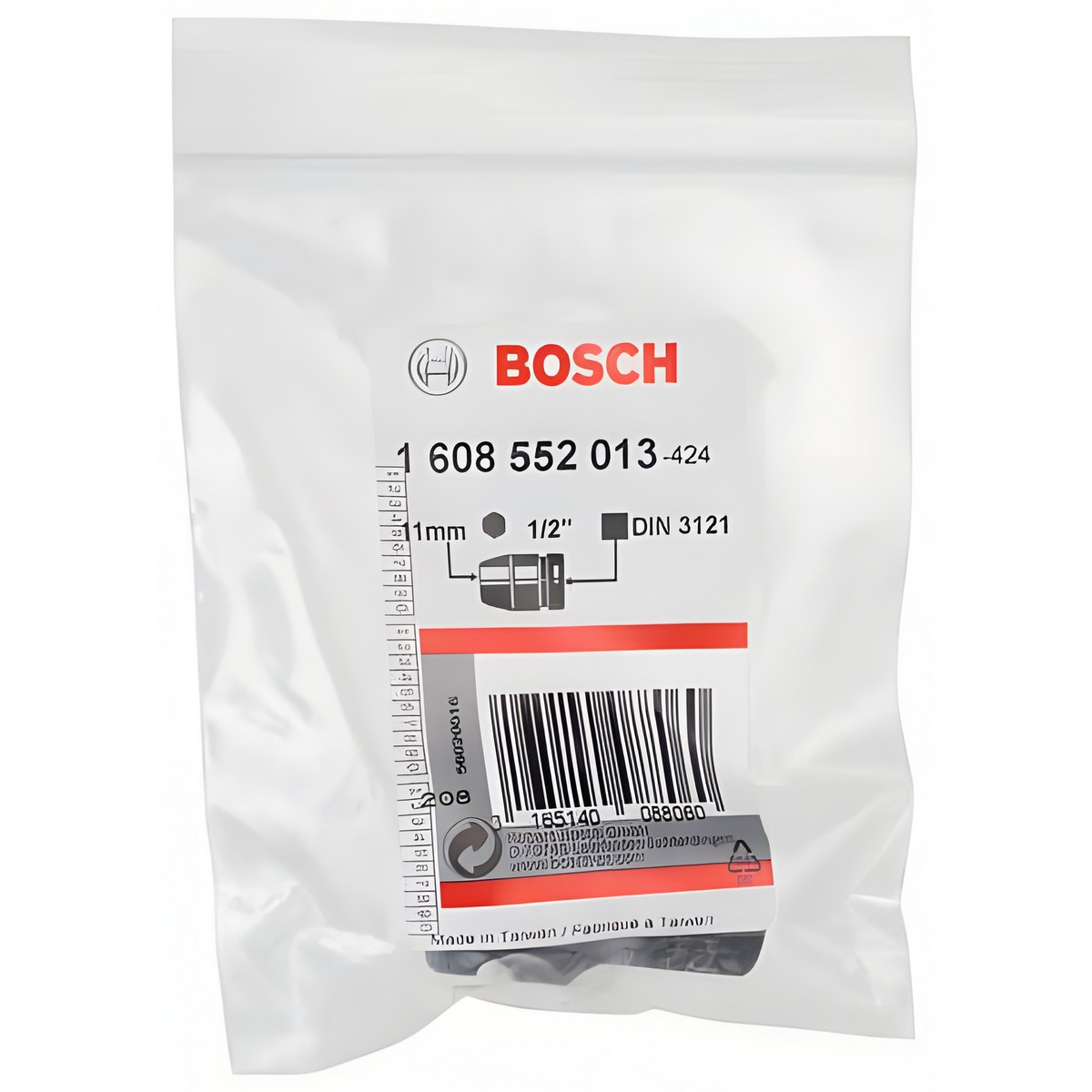 Головка ударная 1/2" 11 х 40 мм (М 7) BOSCH 1608552013