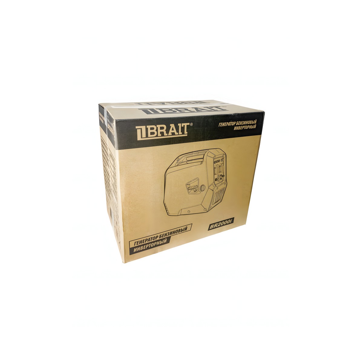 Генератор бензиновый инверторный BRAIT BR2000i 02.01.059.029