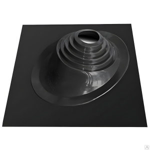 Уплотнитель дымохода кровельный (№8 сил. 178-330 черный)