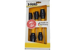 Набор отверток, 5 шт. (SL/PZ) FELO 90095148