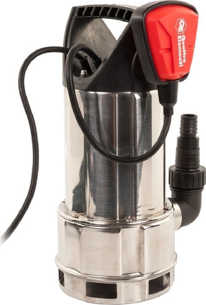 Насос дренажный QUATTRO ELEMENTI Drenaggio 900 F Inox