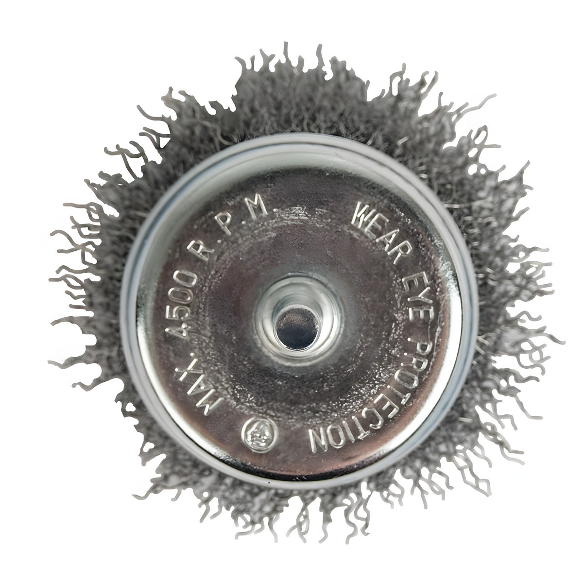 Щетка для дрели 75 мм (чашеобразная, сталь) ПРАКТИКА 032-584