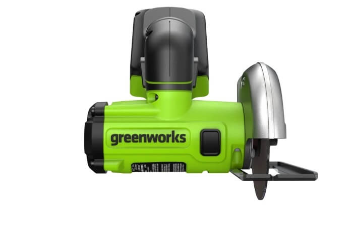 Шлифмашина угловая аккумуляторная GREENWORKS GD24UCS (без АКБ и ЗУ) 3402007