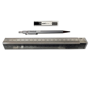 Линейка разметочная угловая 180 мм с карандашом RUL-18C