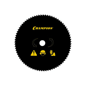 Нож с остроугольными зубцами 255 х 25.4 мм 80T (SRM-330ES/350ES/4605) CHAMPION C5113