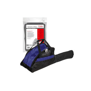 Чехол-сумка для бензопилы COFRA RC-5121 (410х265х250 мм + 400х130 мм для шины,т.син./черн,синтетика)