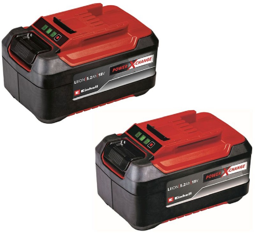Дрель ударная аккумуляторная Einhell PXC TP-CD 18/120 Li-i BL (2 акк.*5,2 А/ч, 2 ЗУ) 4514310SETL