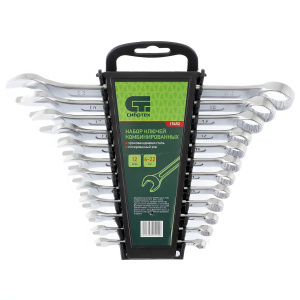 Набор ключей комбинированных 12 шт. (6-22 мм) СИБРТЕХ 15452