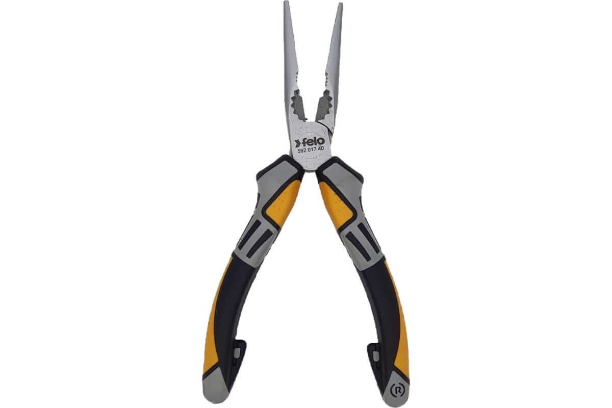 Длинногубцы 170 мм с резцом FELO 59201740