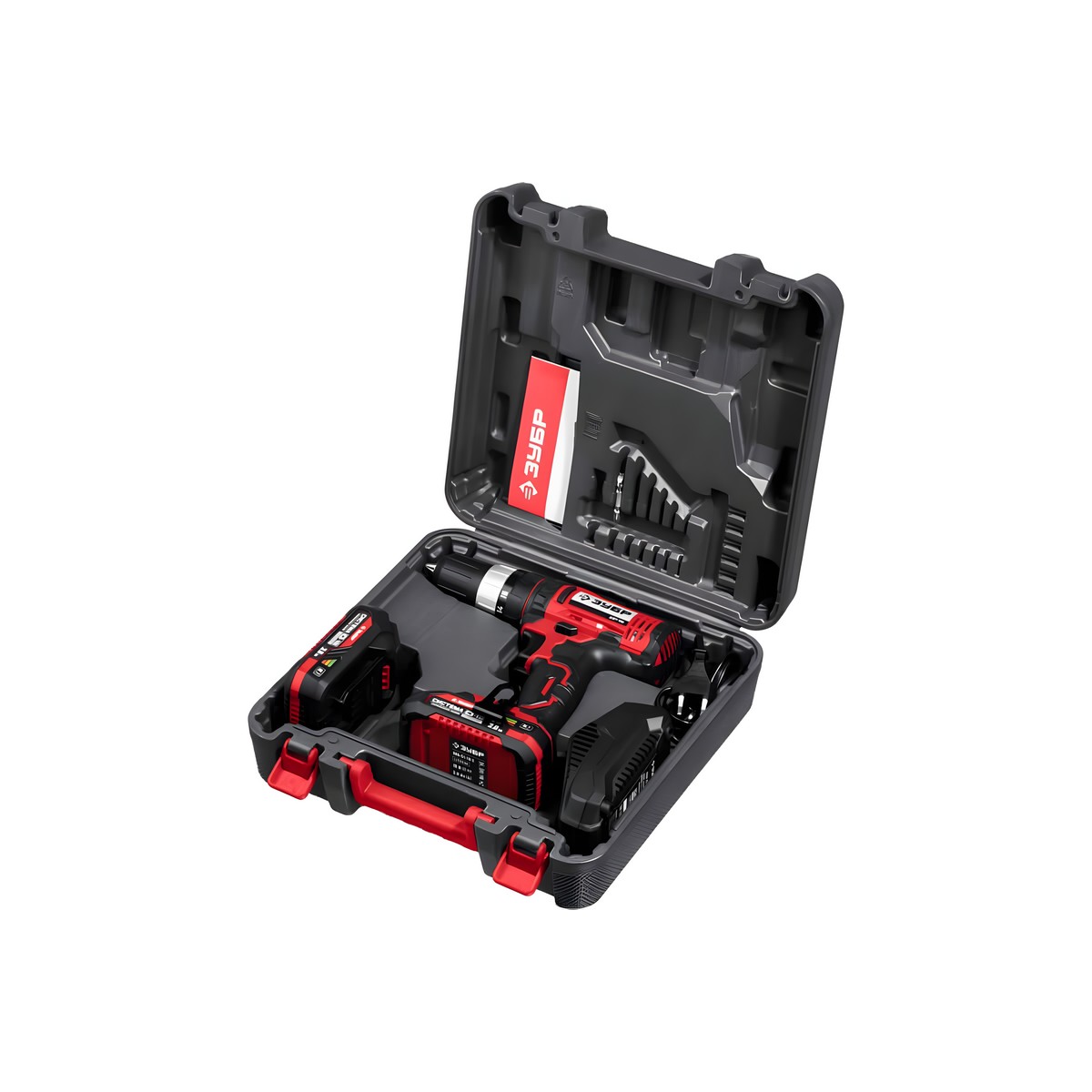 Дрель аккумуляторная ударная ЗУБР ДШУ-185-22