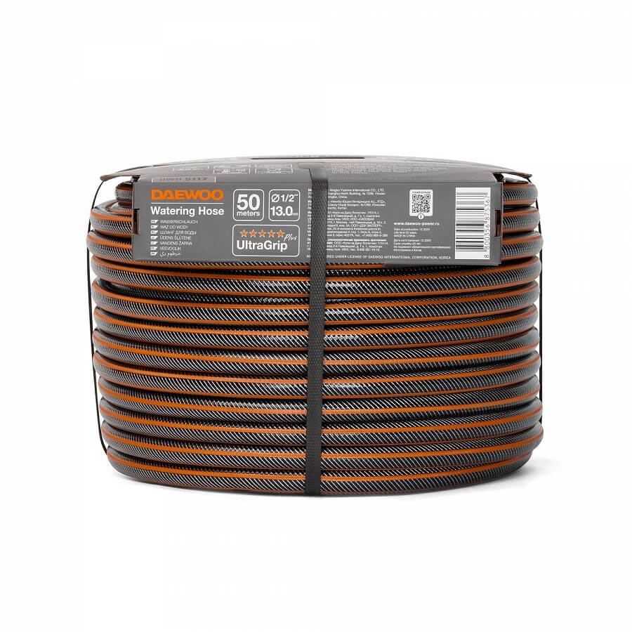 Шланг UltraGrip 50 м, 1/2'' (13 мм) DWH 5117 DAEWOO