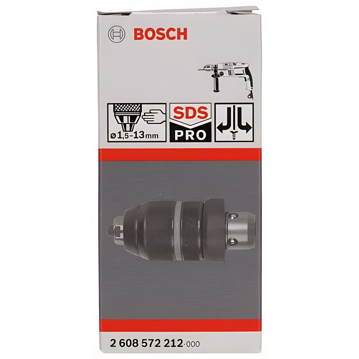 Патрон сменный быстрозажимной 1.5-13 мм (для GBH 2-26 DFR) BOCSH 2608572212