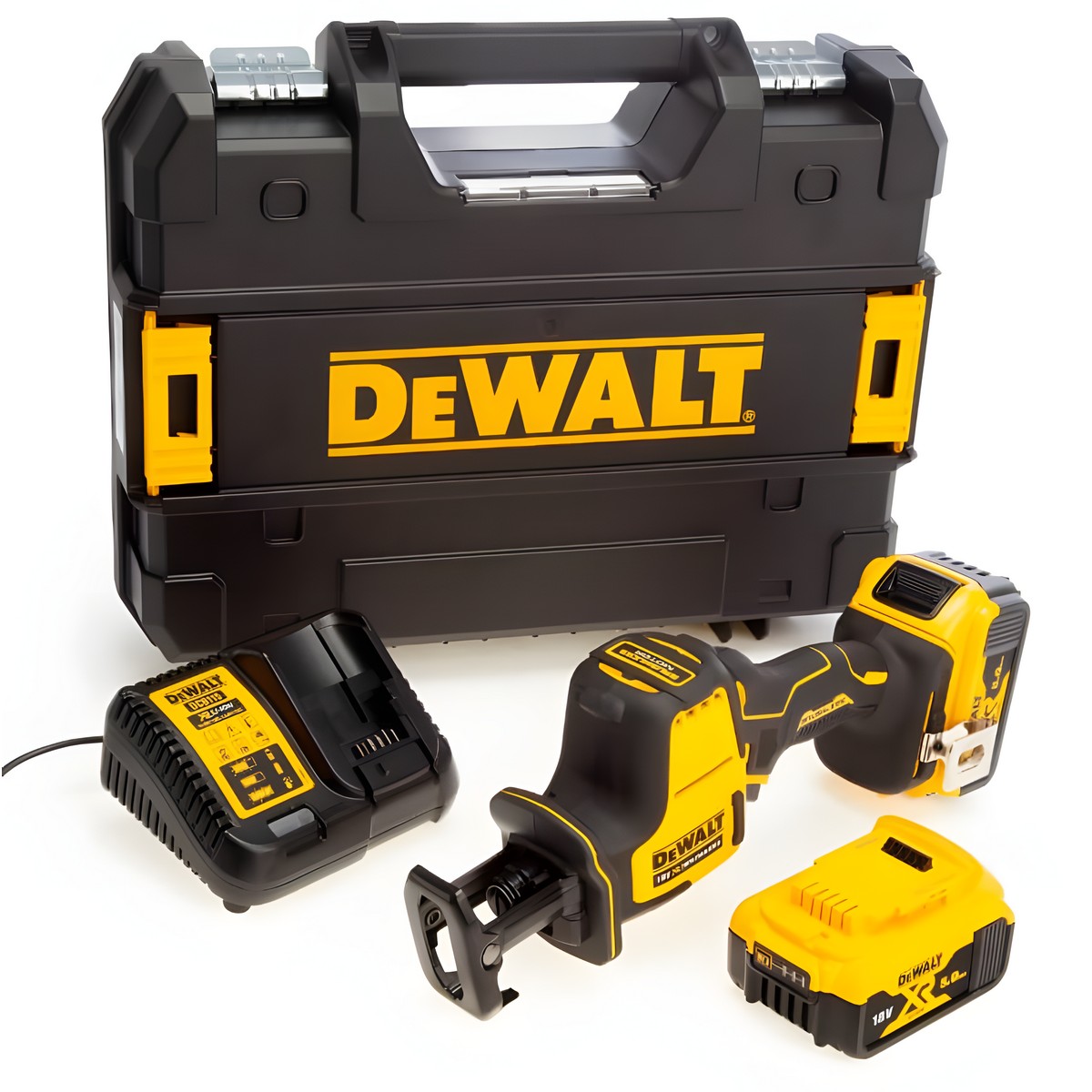 Пила сабельная аккумуляторная DEWALT DCS369P2-QW