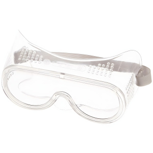 Очки защитные (закрытые, прямая вентиляция) STAYER 1102