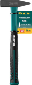 Молоток слесарный 300 г. (фиберглассовая ручка) Fiberglass KRAFTOOL 2007-03