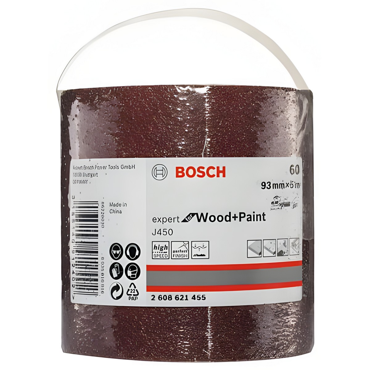 Рулон шлифовальный 93 х 5000 мм P60 Expert for Wood + Paint BOSCH 2608621455